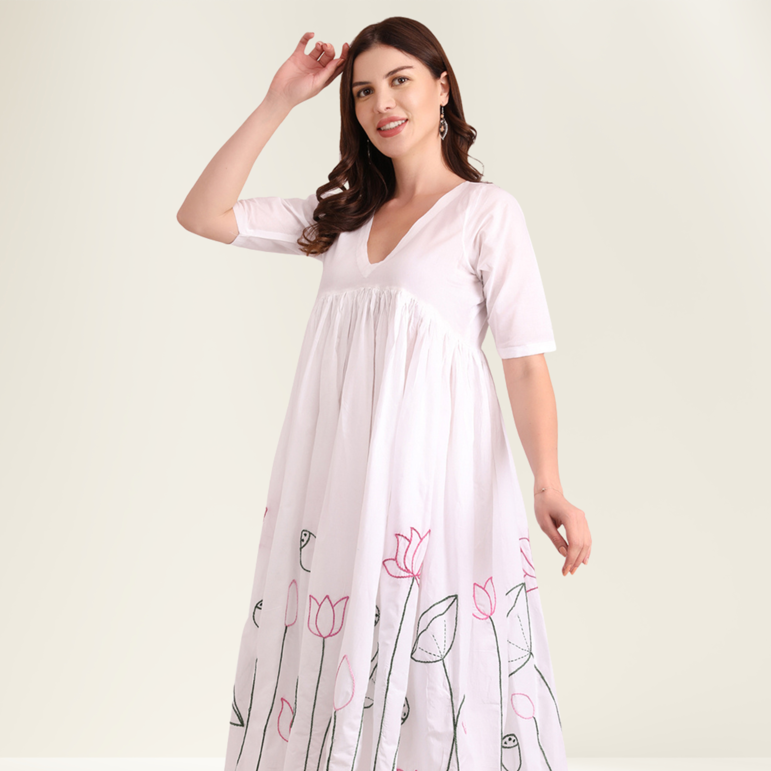 Hand Embroidery kurta set